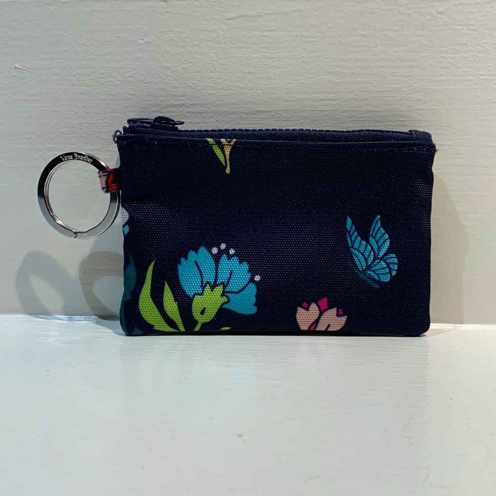 Vera Bradley ReActive Zip ID Case “Itsy Ditsy Floral” 🦋